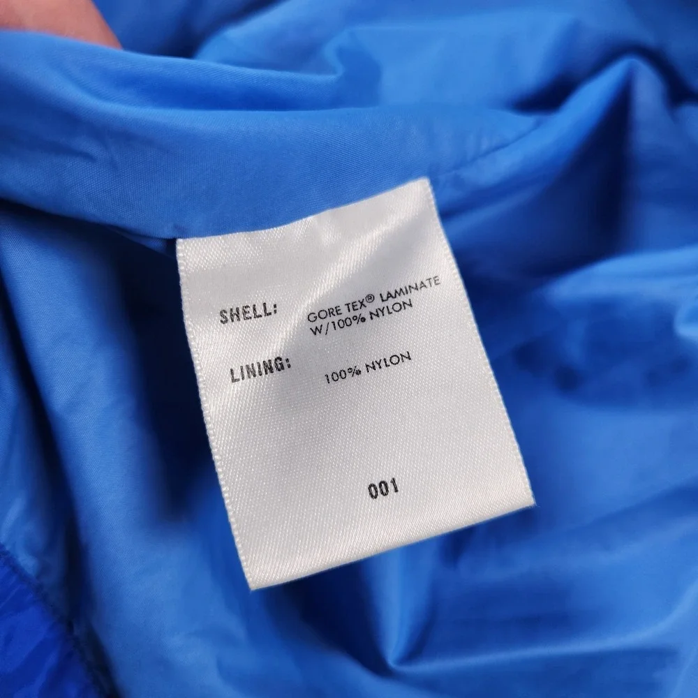 Vintage‎ The North Face Jacket Medium Blue Waterproof Outdoor HIking 90s